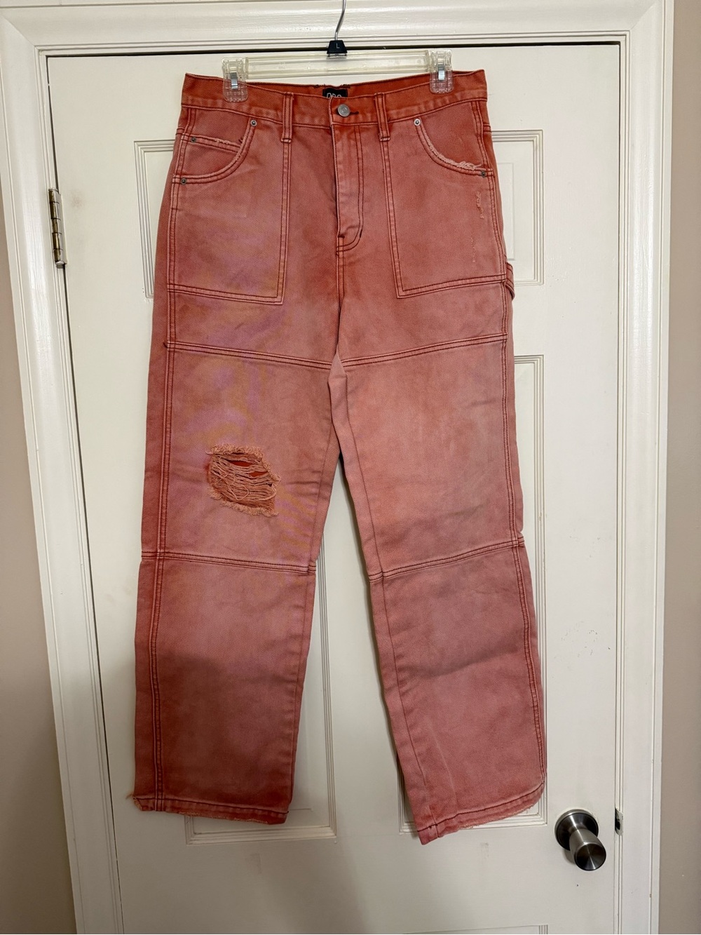 BDG Urban Outfitters Baggy Orange Jeans